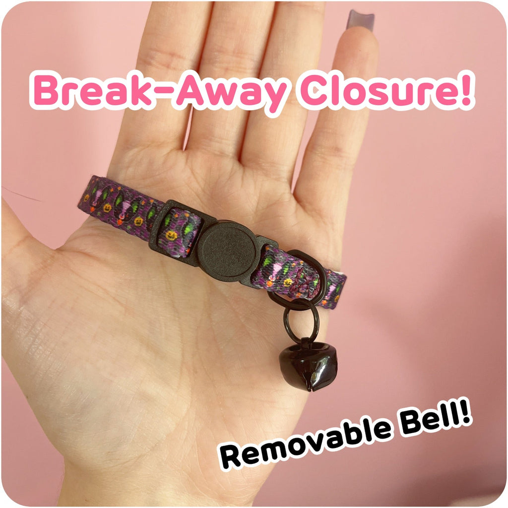 Pixel Noopy Spoopy Break Away Pet Collar