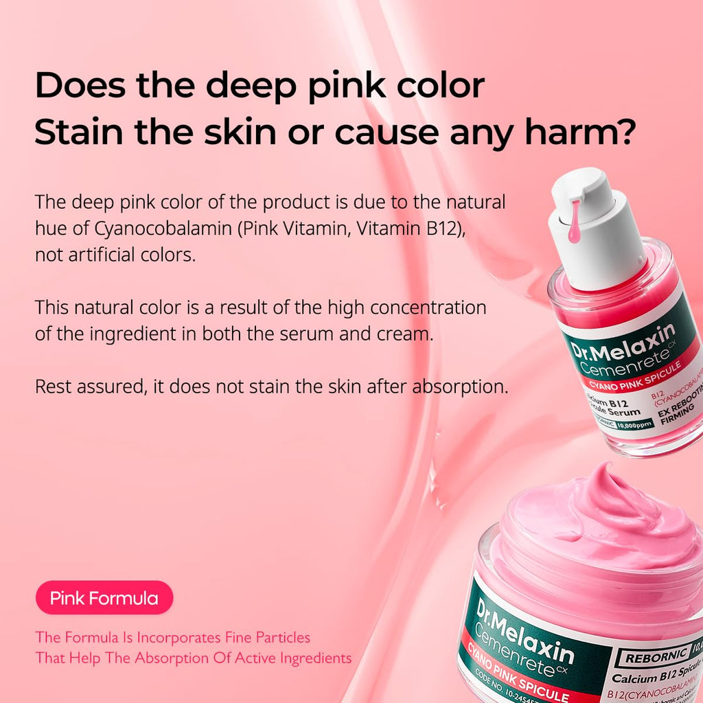 Dr. Melaxin Cemenrete Cyano Pink Spicule Cream