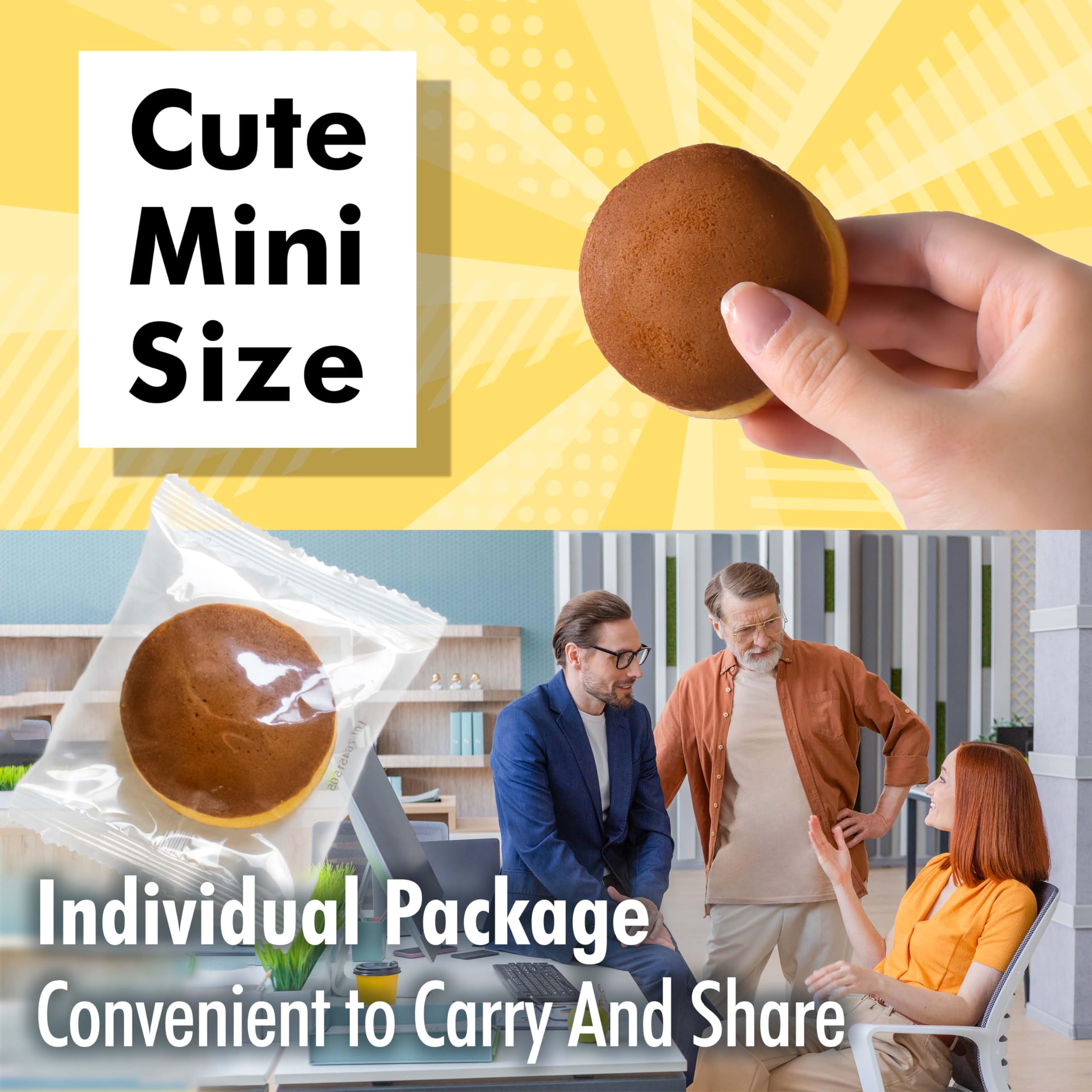 Yamasan Kyoto Uji Dorayaki - Premium Japanese Red Bean Pancakes (6.49 oz)