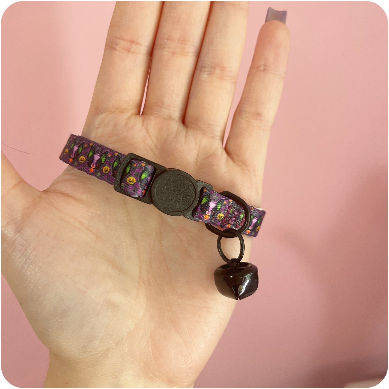 Pixel Noopy Spoopy Break Away Pet Collar