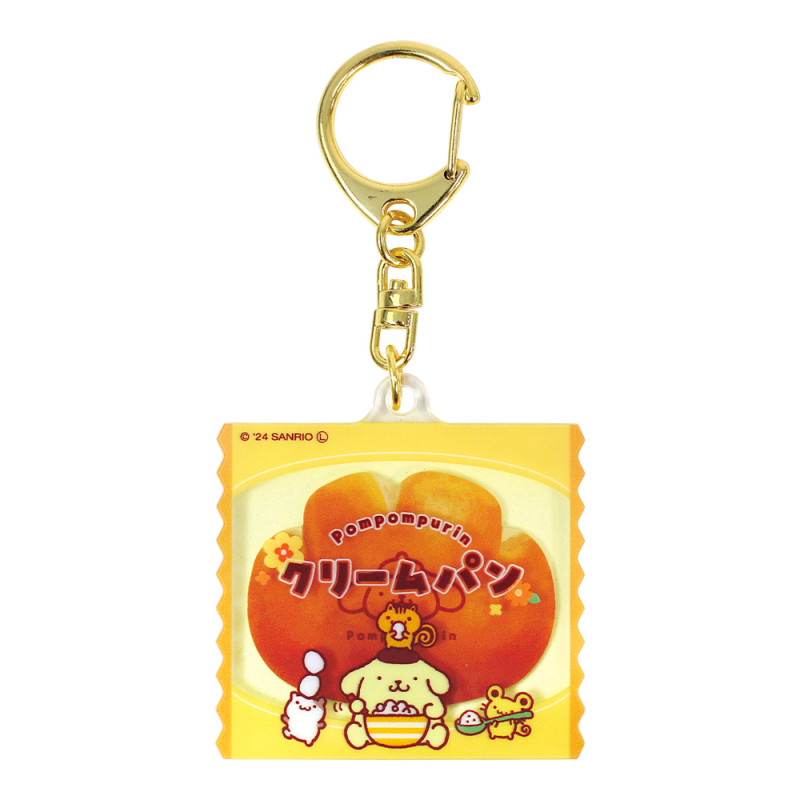 Sanrio Kawaii Bread [PomPomPurin] Acryic Keychain - SALE
