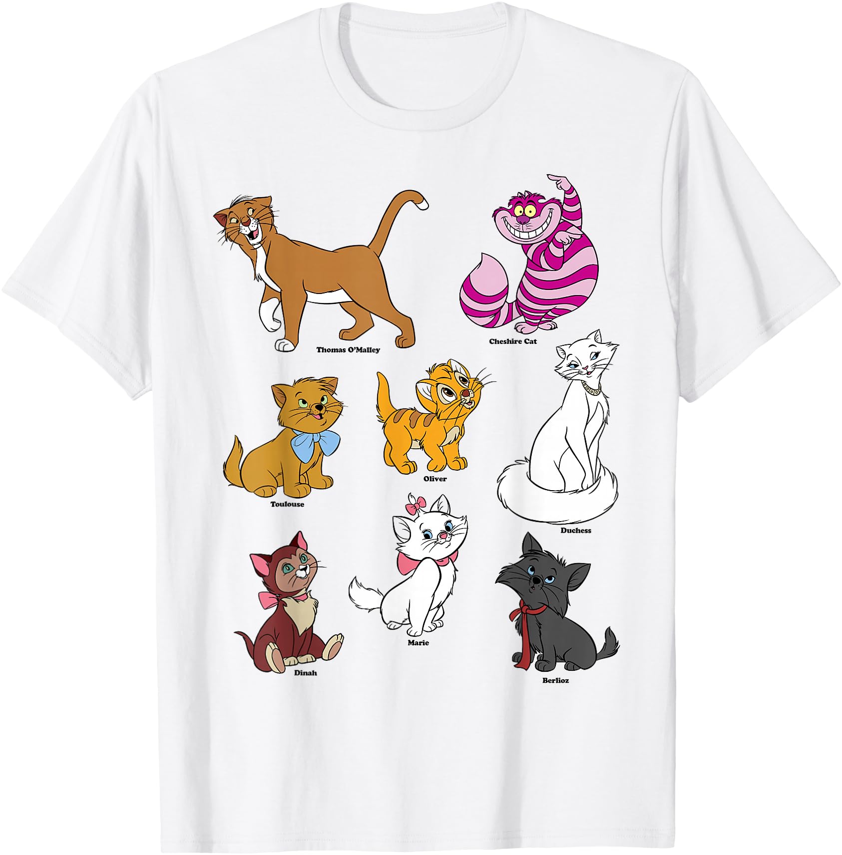 Disney Mickey And Friends Cats Portraits