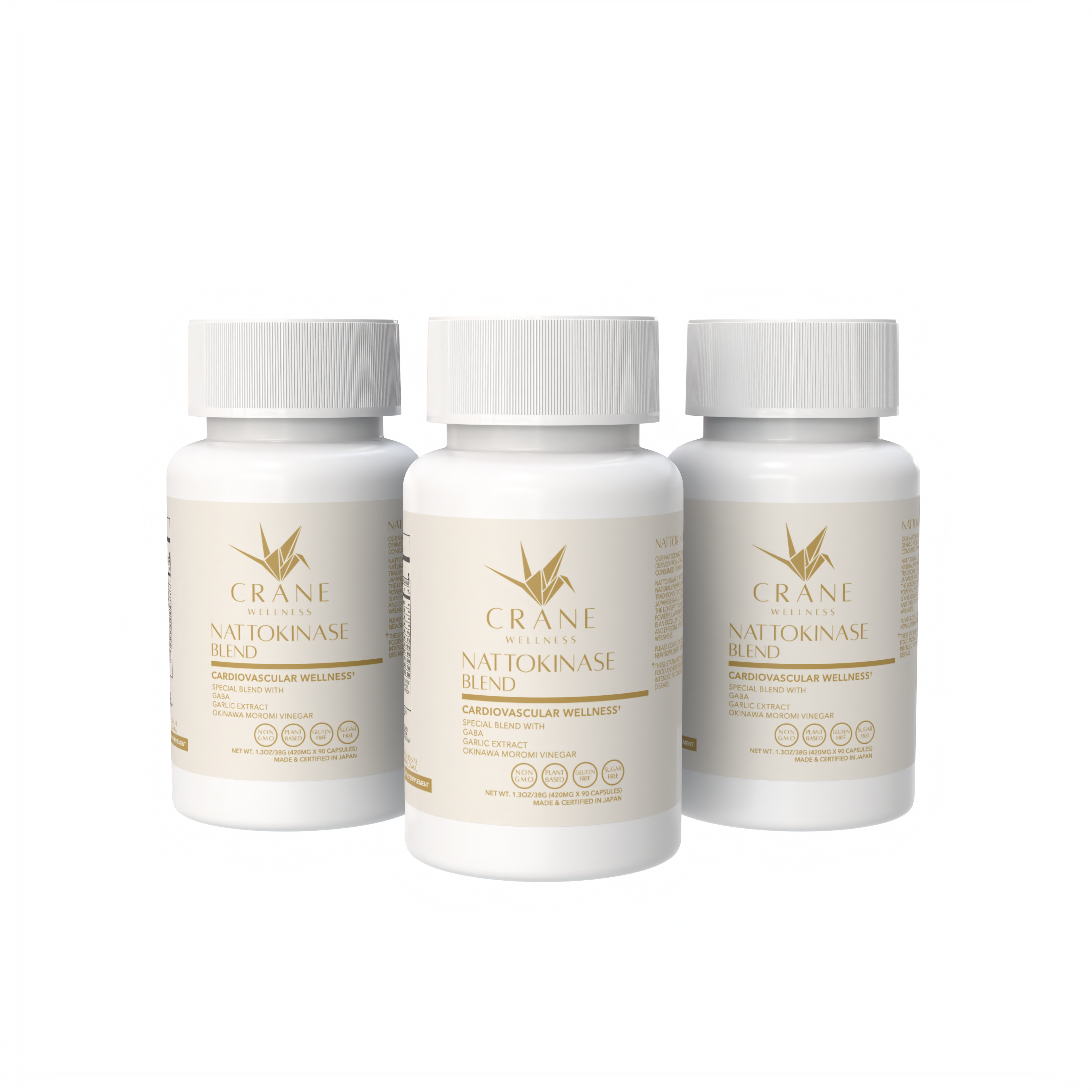 Nattokinase Blend 6,000 FU Cardiovascular Support Capsules