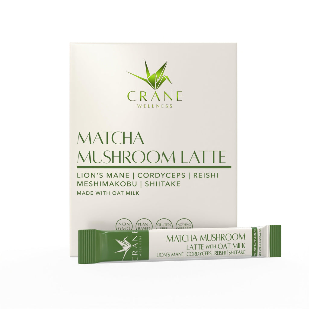 Matcha Mushroom Latte