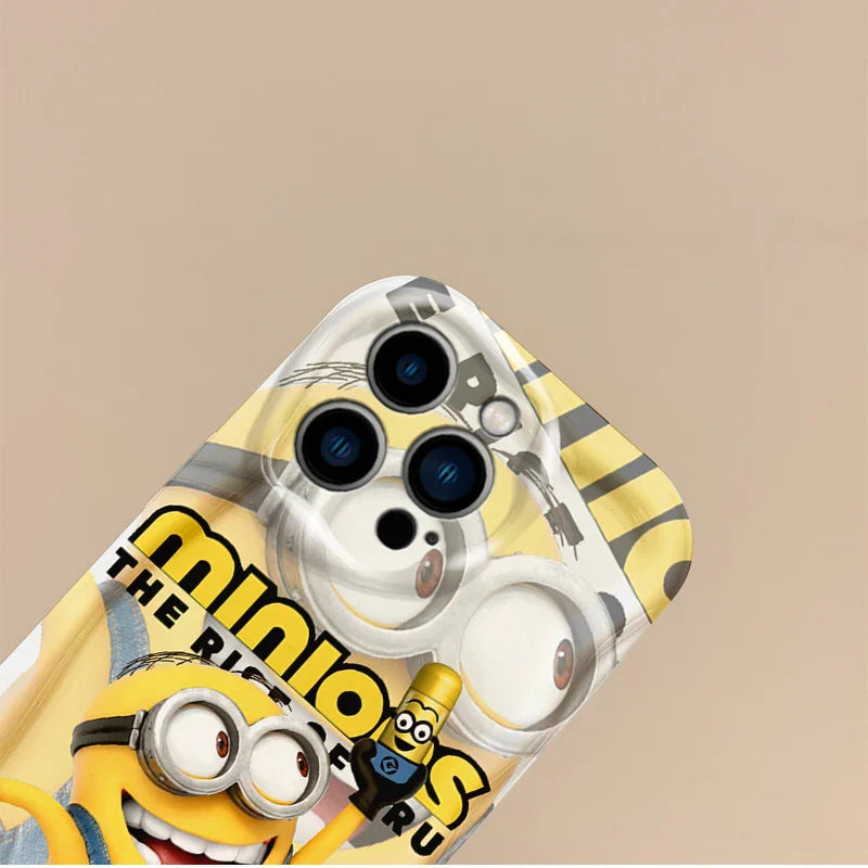 New Lovely Minions Cartoon Phone Case