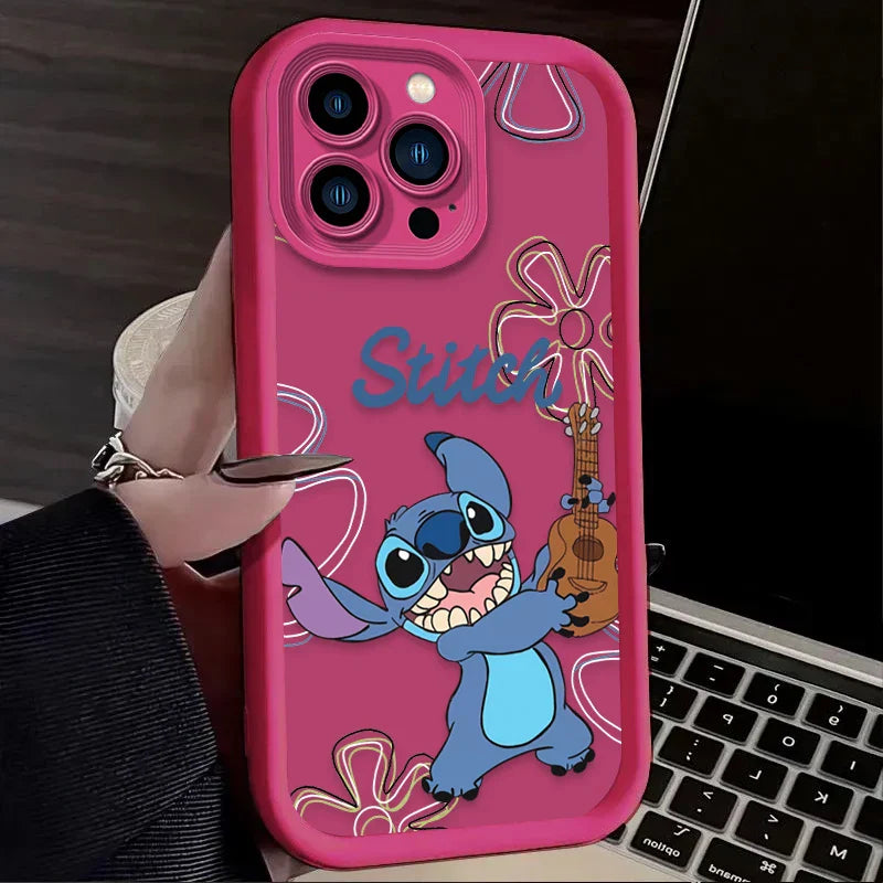 Disney Guitar Stitch Phone Case