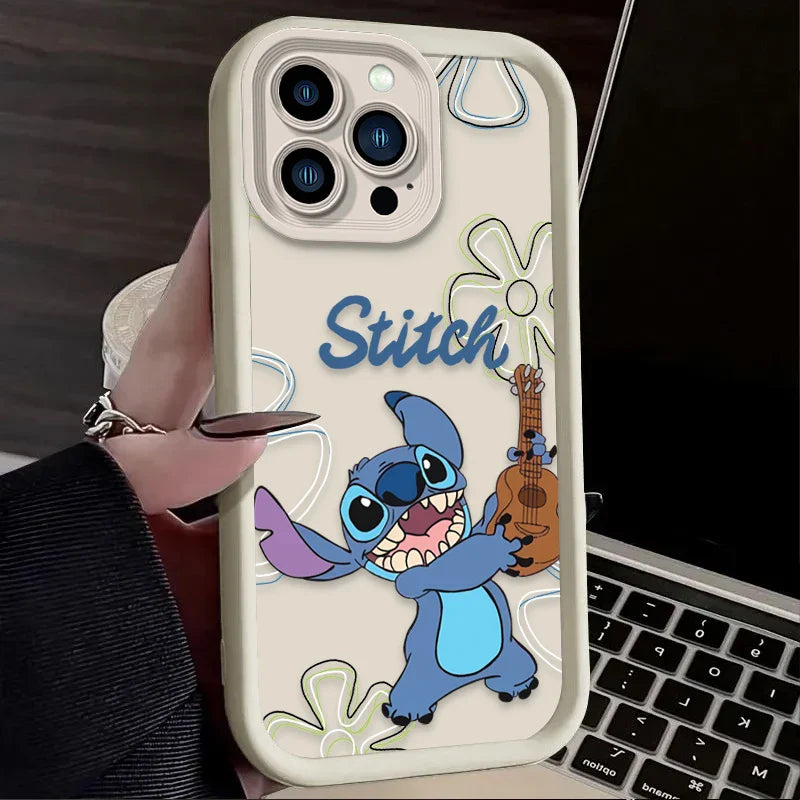 Disney Guitar Stitch Phone Case