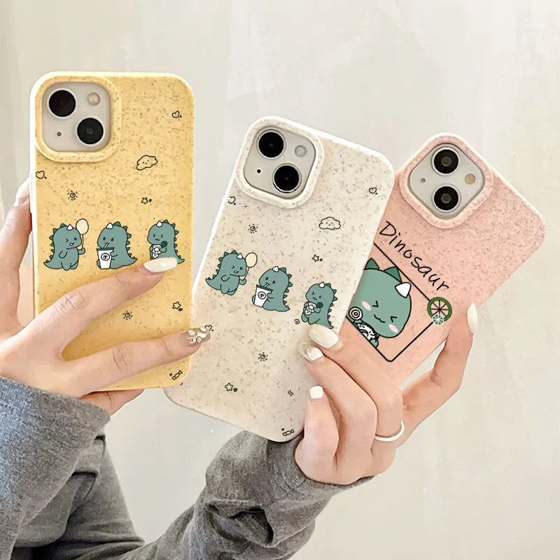 Couple Dinosaur Phone Case