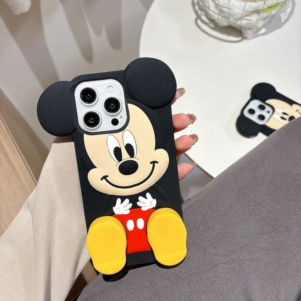 Funny Cartoon Rilakkuma Bear Phone Case