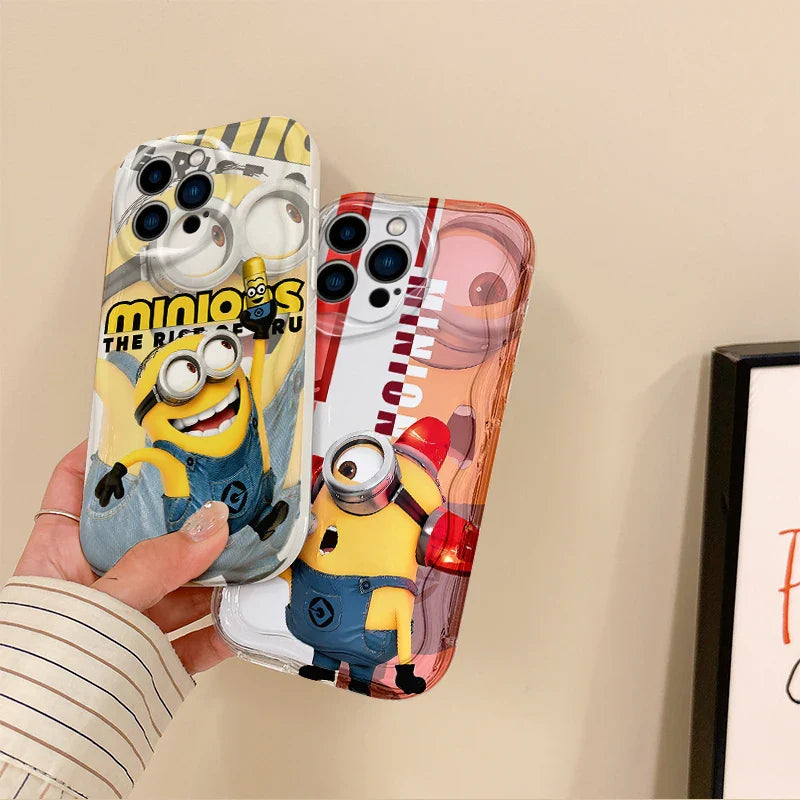 New Lovely Minions Cartoon Phone Case