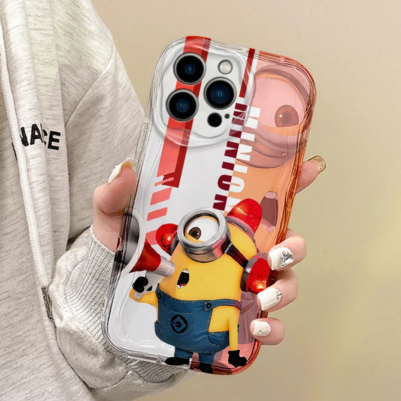 New Lovely Minions Cartoon Phone Case