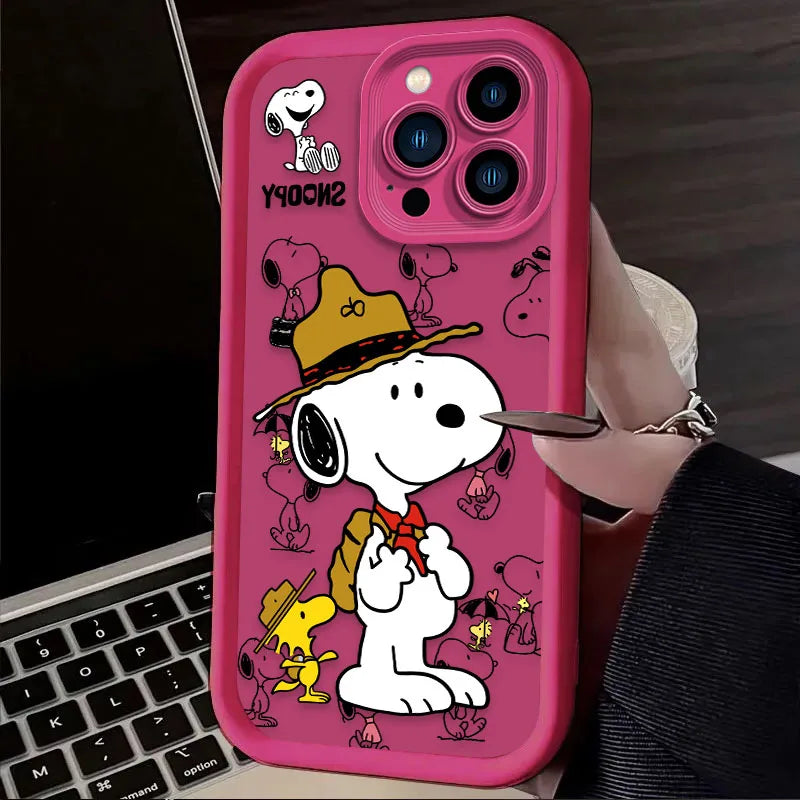 Cute Cartoon S-Snoopys Phone Case
