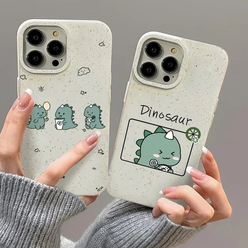 Couple Dinosaur Phone Case