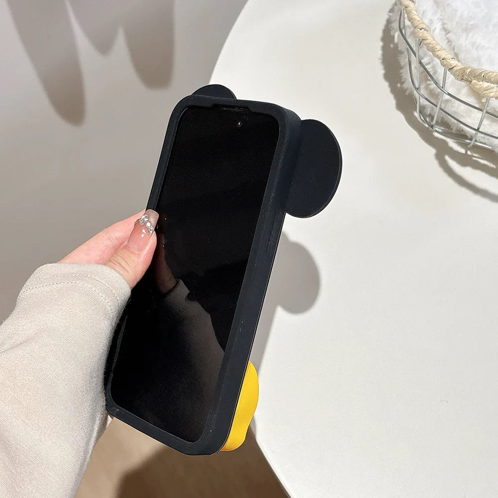 Funny Cartoon Rilakkuma Bear Phone Case