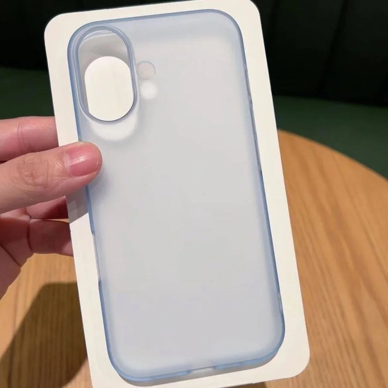 Translucent Matte Hard Plastics PC Phone Case
