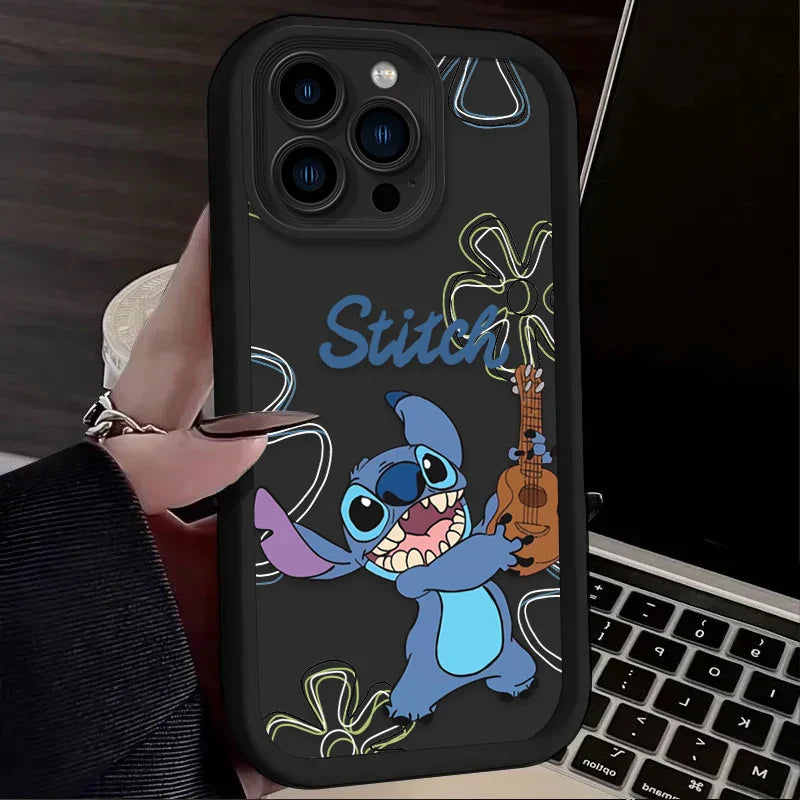 Disney Guitar Stitch Phone Case