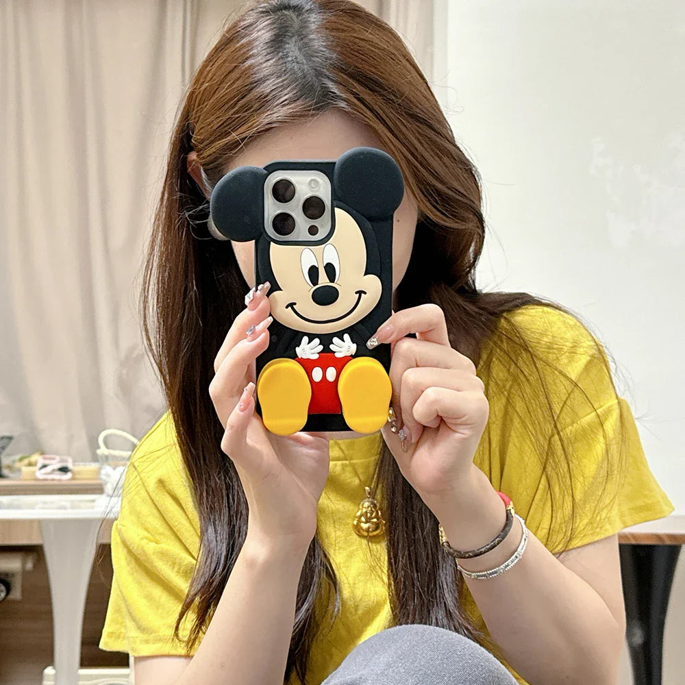 Funny Cartoon Rilakkuma Bear Phone Case