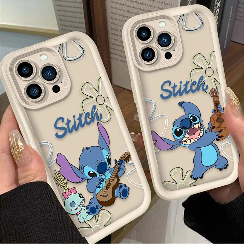 Disney Guitar Stitch Phone Case