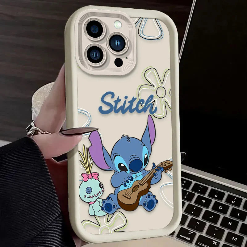 Disney Guitar Stitch Phone Case