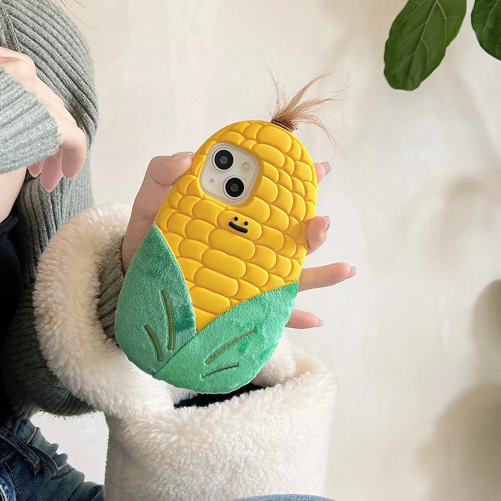Funny 3D Corn Phone Case