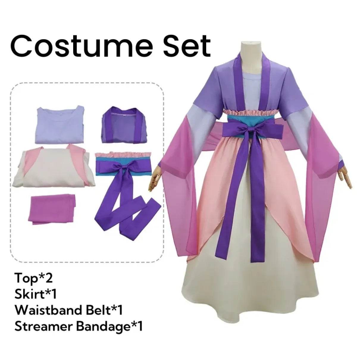 Hanfu Cosplay Dress – Maomao Apothecary Diaries Outfit