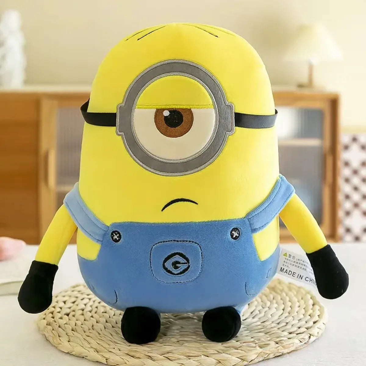 Kawaii Minions Plush Toys – 30-40cm Soft Dolls for Birthday Gift