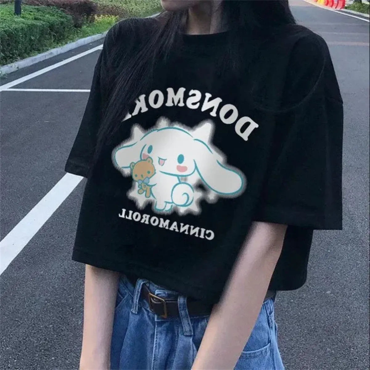 Harajuku Cinnamoroll Crop Top