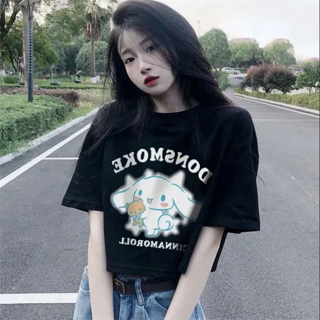 Harajuku Cinnamoroll Crop Top
