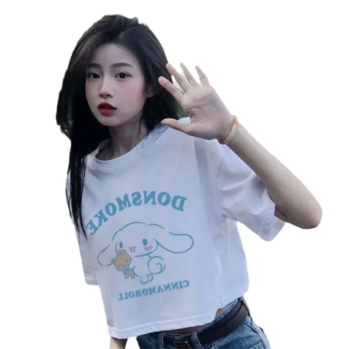 Harajuku Cinnamoroll Crop Top