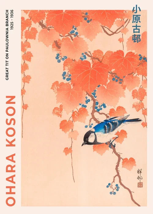 DecorBites™ Japanese Hokusai Art Poster Print - Vintage Landscape Decor