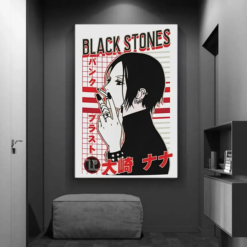 DecorBites™ Vintage Japanese Anime DIY Poster for Home Decor