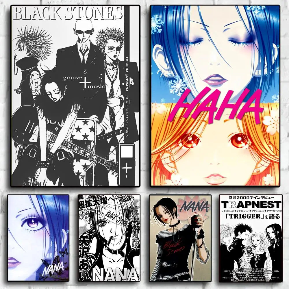 DecorBites™ Vintage Japanese Anime DIY Poster for Home Decor