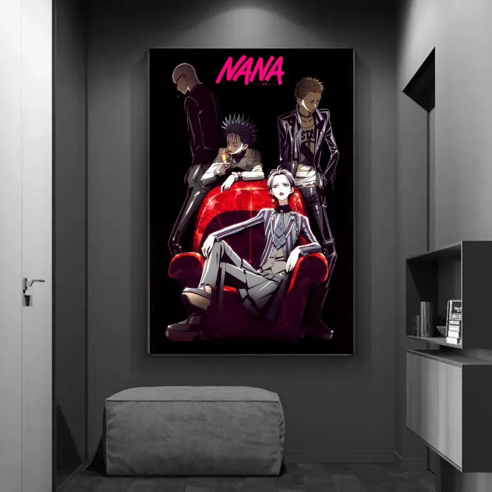 DecorBites™ Vintage Japanese Anime DIY Poster for Home Decor