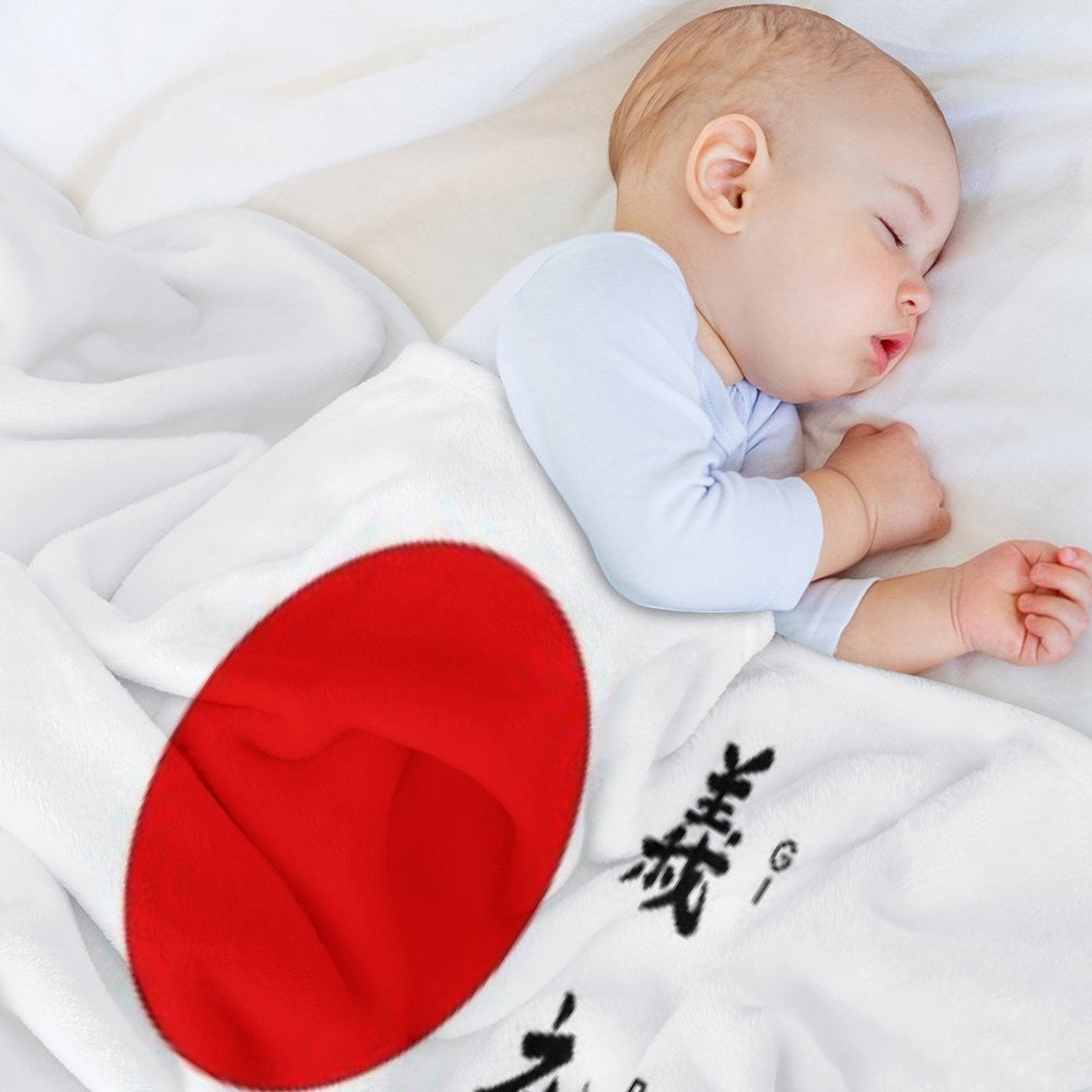 Bushido And Japanese Sun Throw Blanket