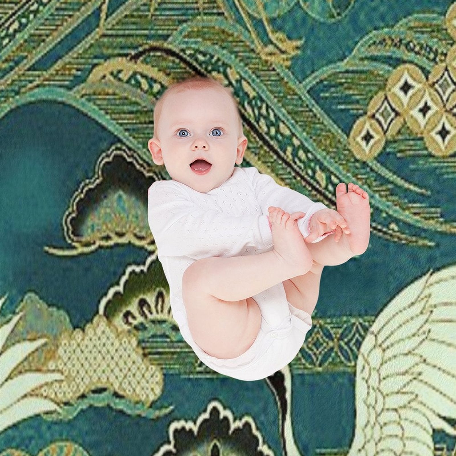 Japanese Dream Throw Blanket