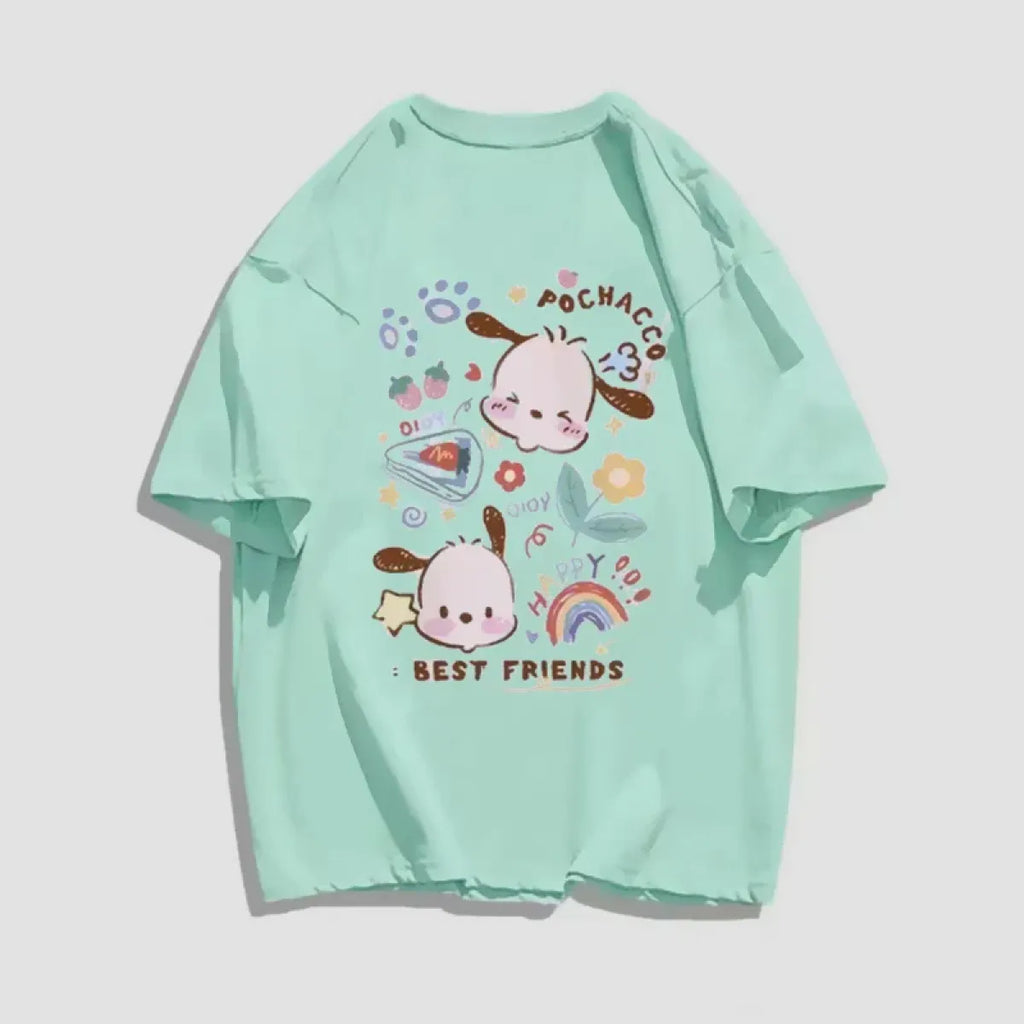 Harajuku Anime Graphic T-Shirt