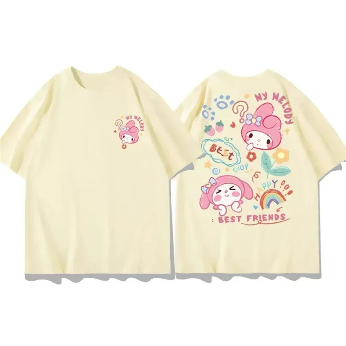 Harajuku Anime Graphic T-Shirt