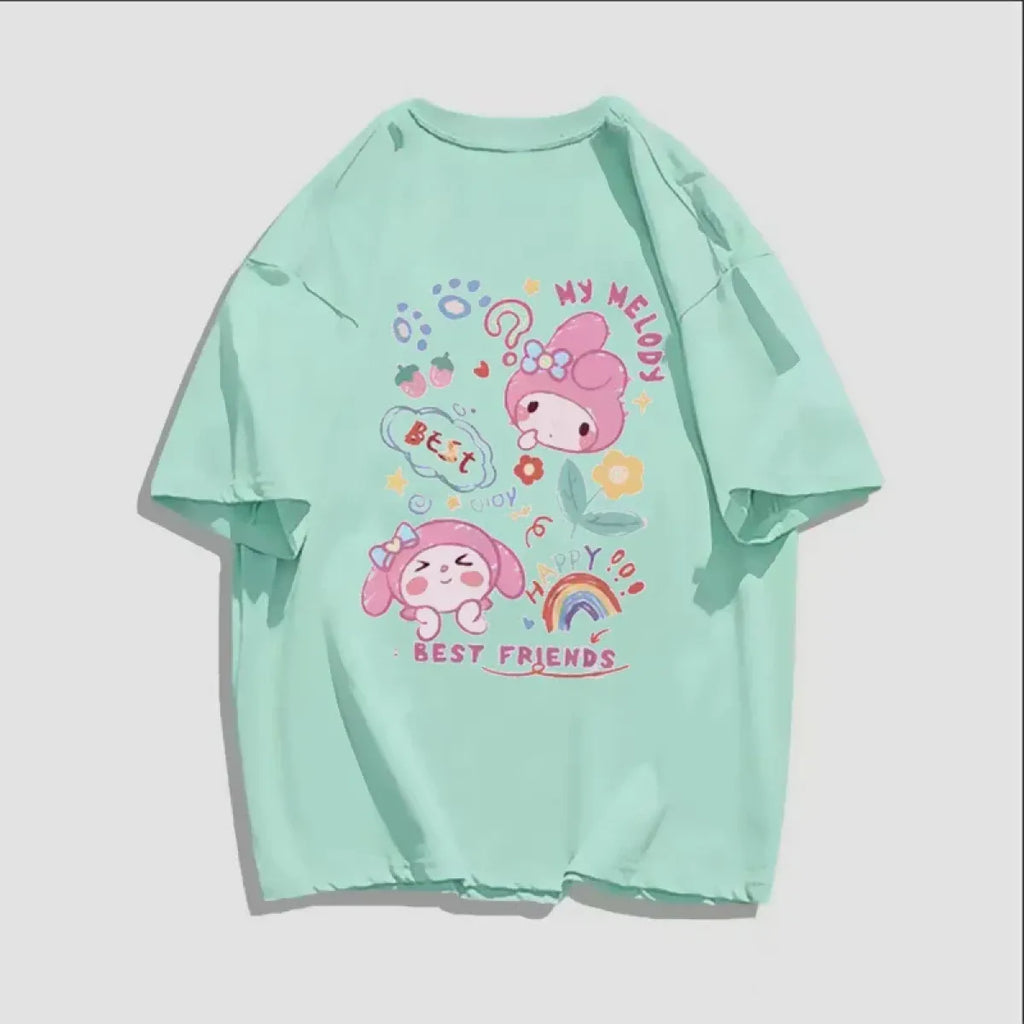 Harajuku Anime Graphic T-Shirt