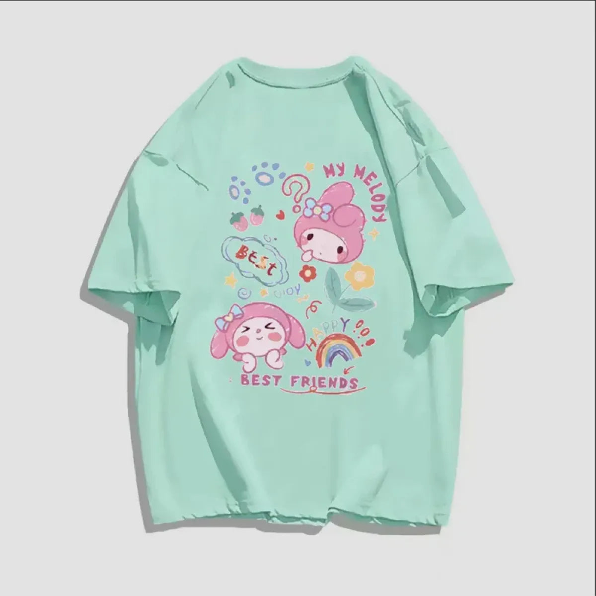 Harajuku Anime Graphic T-Shirt