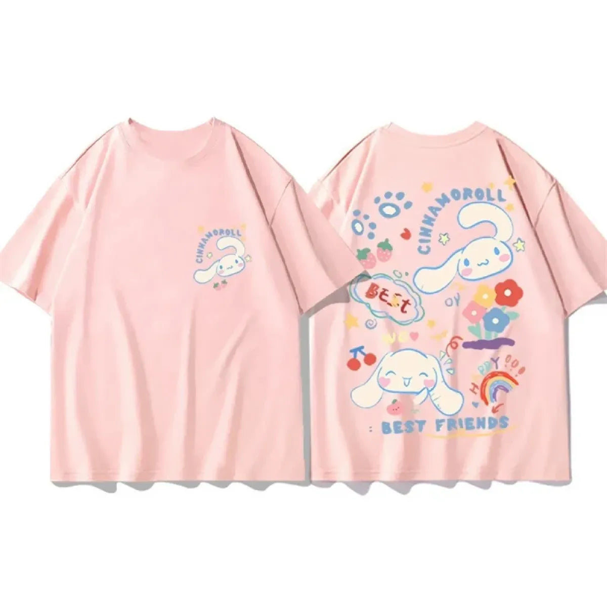 Harajuku Anime Graphic T-Shirt