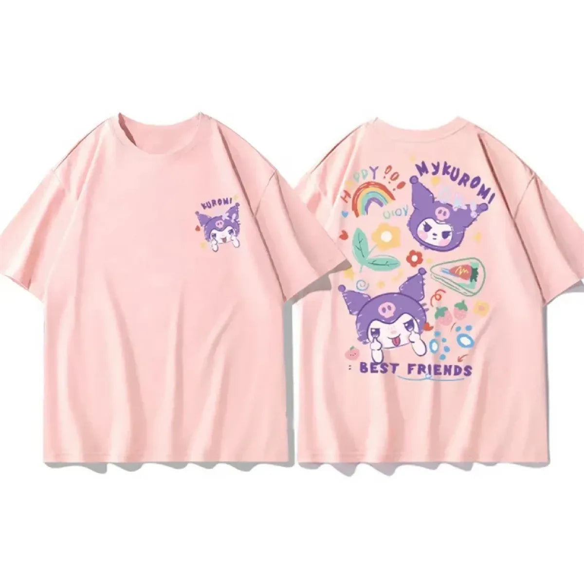 Harajuku Anime Graphic T-Shirt