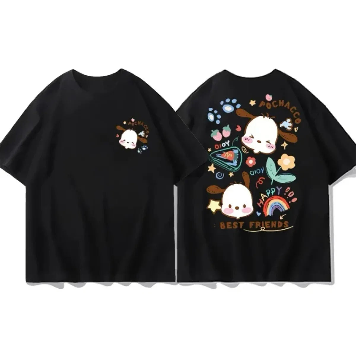 Harajuku Anime Graphic T-Shirt