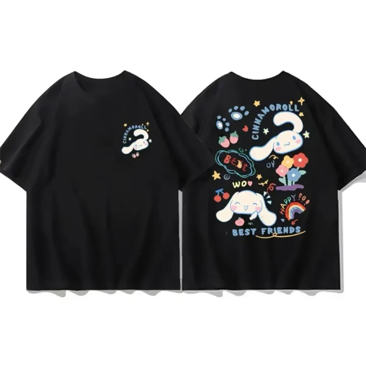 Harajuku Anime Graphic T-Shirt