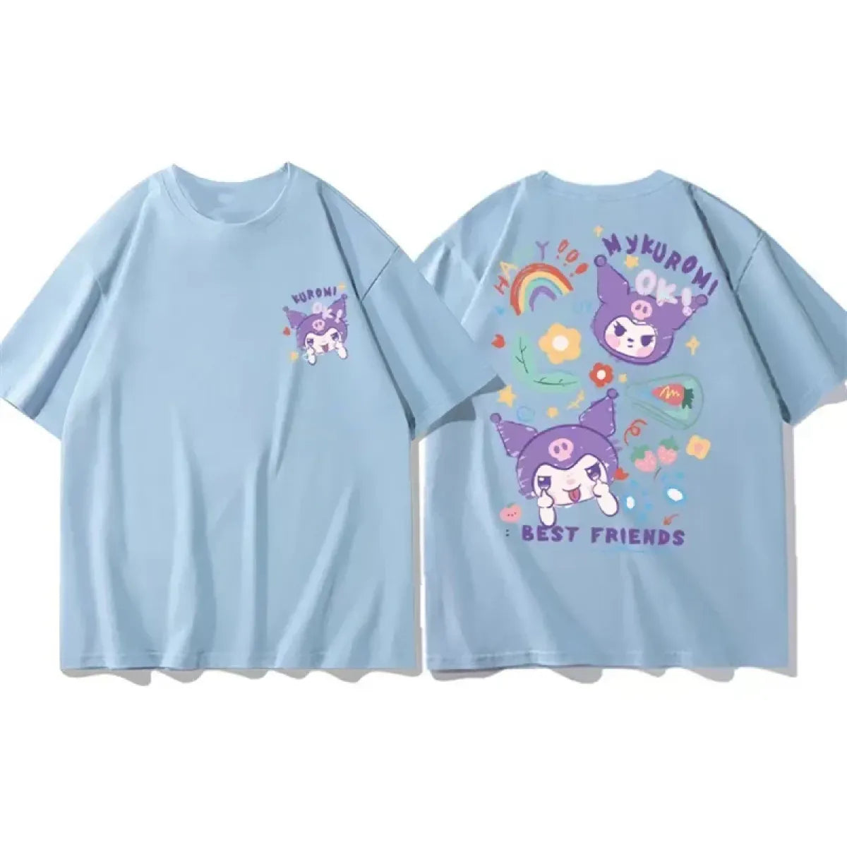 Harajuku Anime Graphic T-Shirt