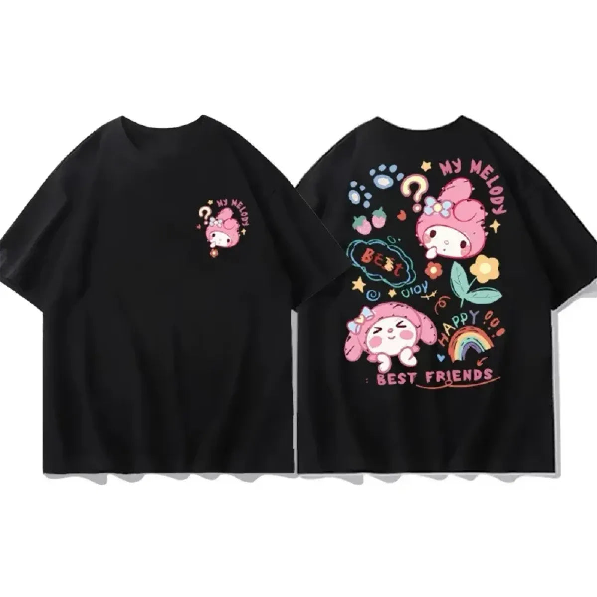 Harajuku Anime Graphic T-Shirt