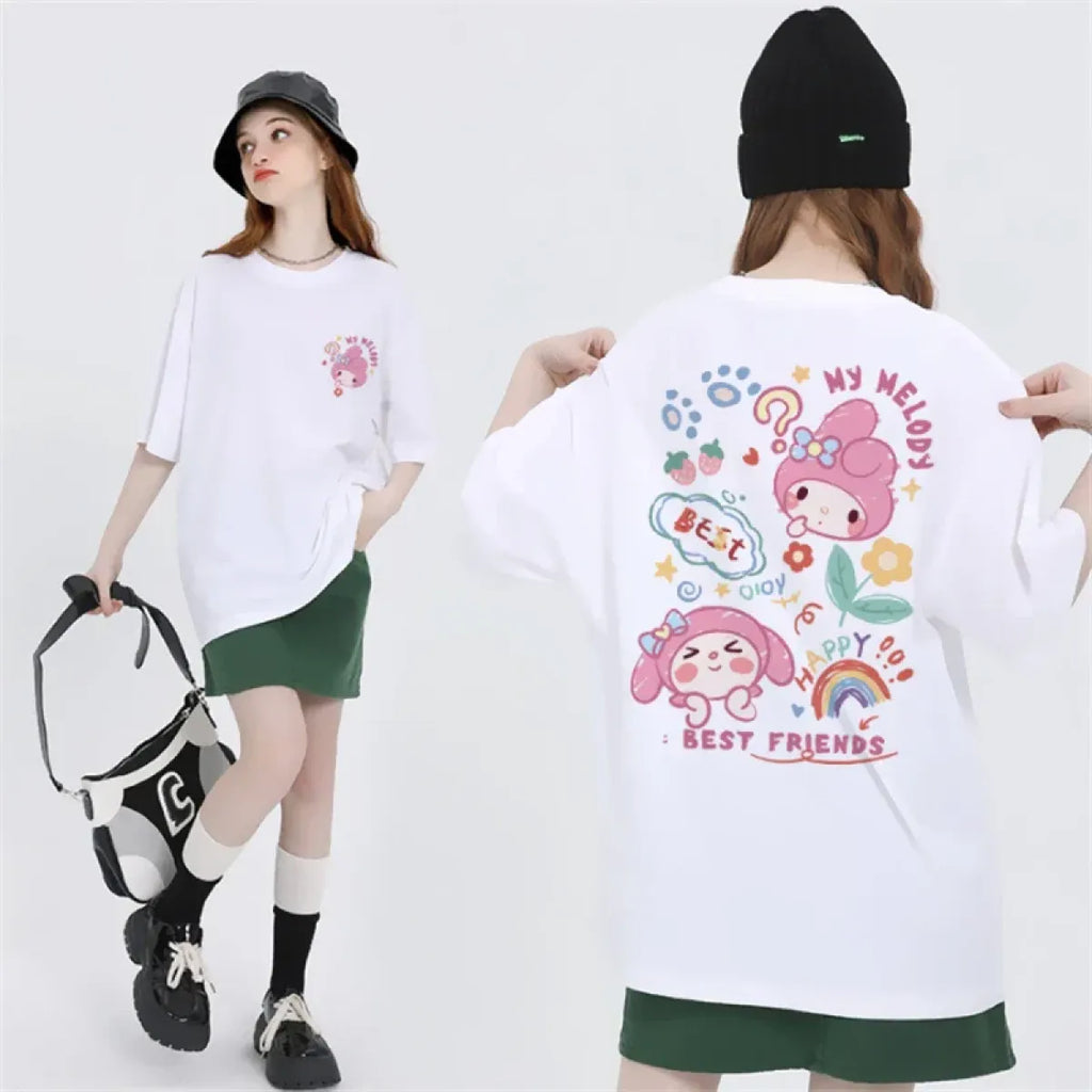 Harajuku Anime Graphic T-Shirt
