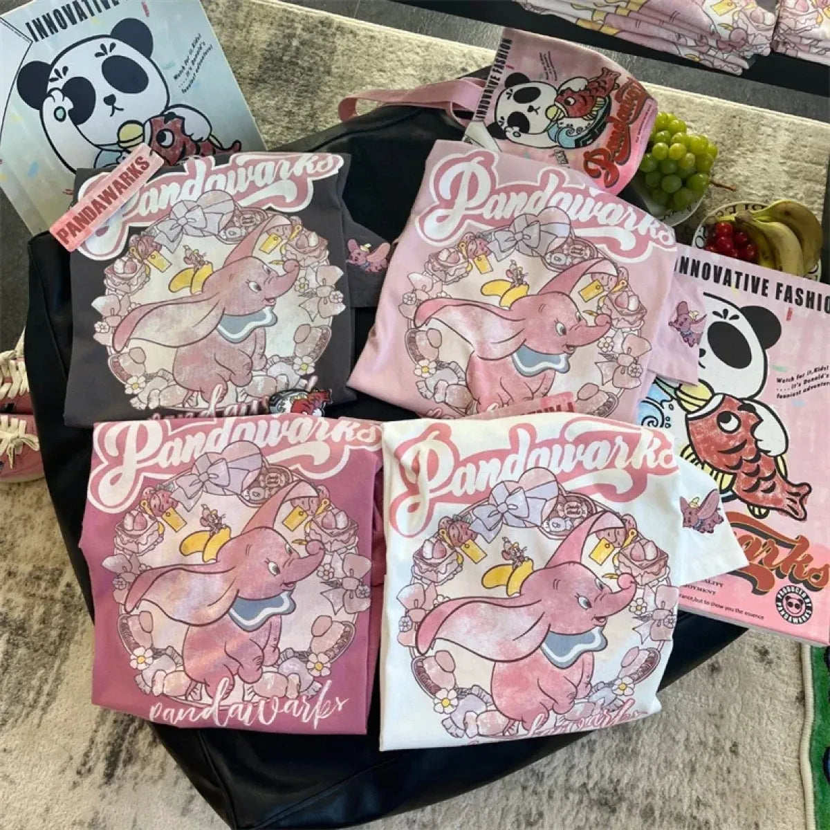 Harajuku Dumbo Graphic T-Shirt