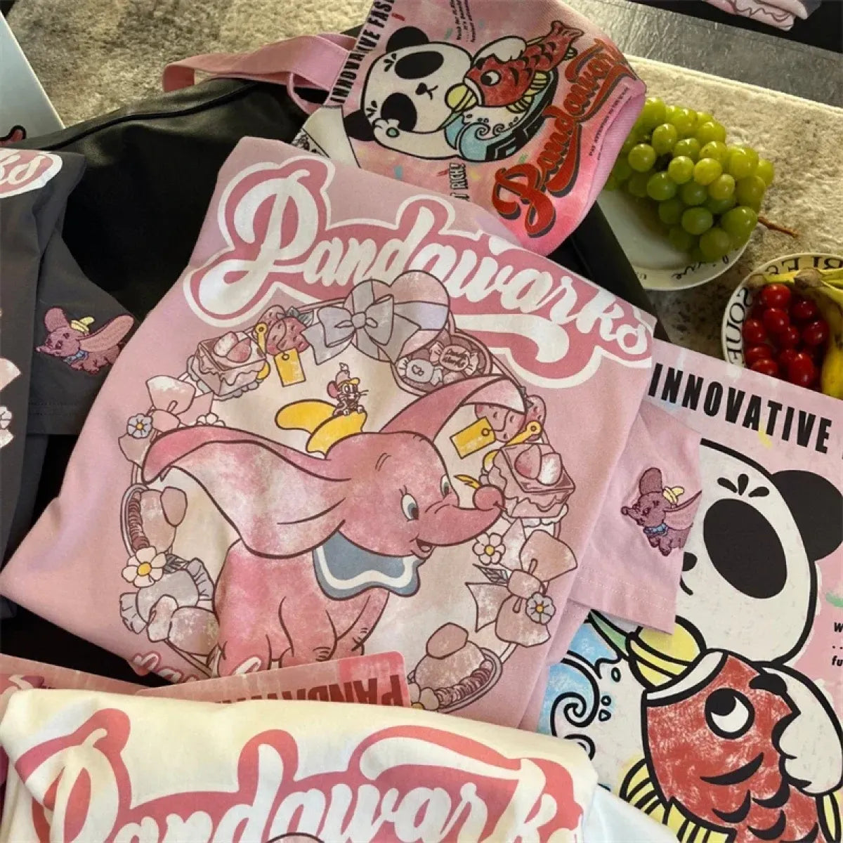 Harajuku Dumbo Graphic T-Shirt