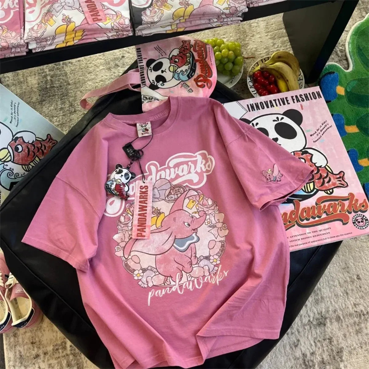 Harajuku Dumbo Graphic T-Shirt