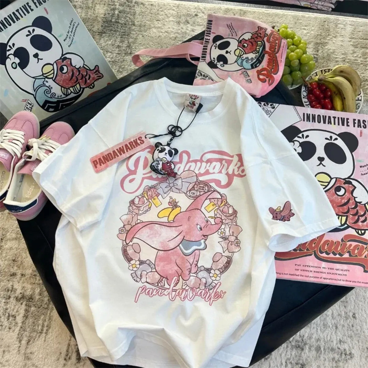 Harajuku Dumbo Graphic T-Shirt